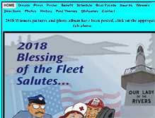 Tablet Screenshot of blessingofthefleetstl.com